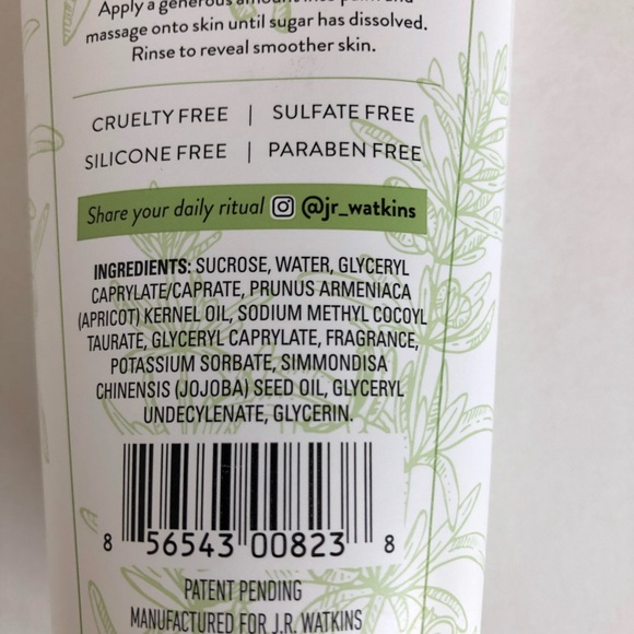 Full Size J.R. Watkins Sugar Body Polish - Picture 4 of 6